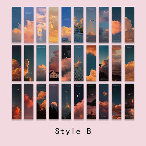 Mr.Paper 4 Designs 30 Pcs/bag Ins Style Warm Series Creative Hand