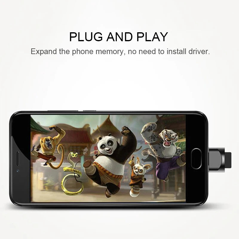 Type C To Micro-SD TF Adapter OTG USB Adapters Smart Memory Card