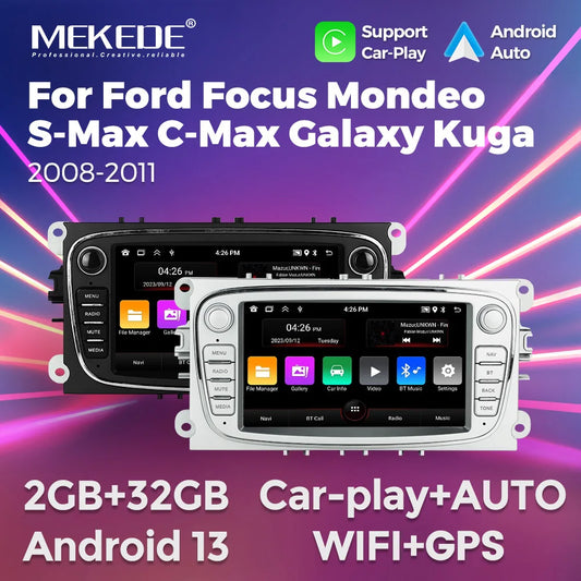 MEKEDE Android WIFI GPS Screen For Ford Focus 2 3 4 mk2 Kuga Mondeo