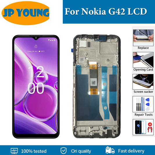 Original LCD For Nokia G42 LCD Display Touch Screen Digitizer Assembly
