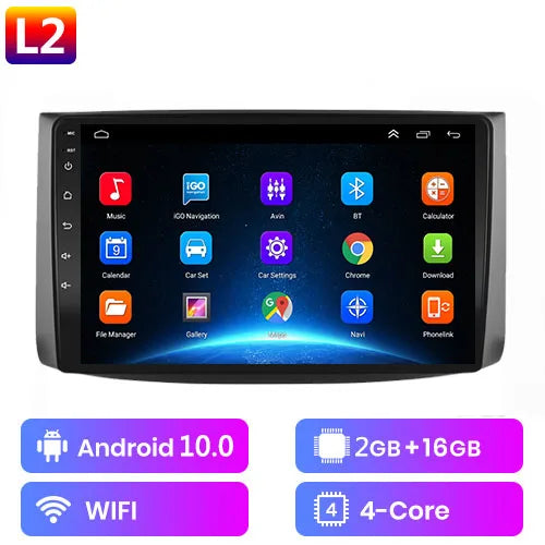 4G+64G Android10.0 For Chevrolet AVEO T250 2006 - 2012 car radio 2 din