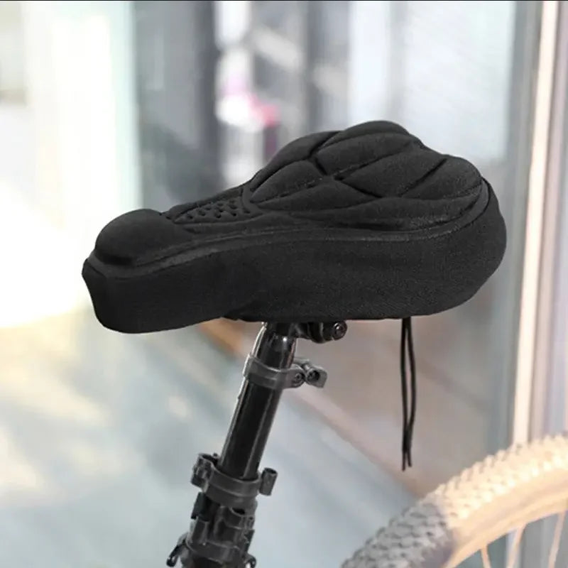Soft 3D Padded Cycling Bicycle MTB Bike Saddle Seat Cover Cushion