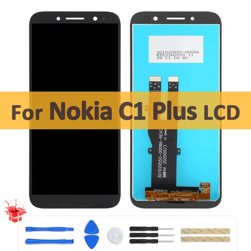 5.45" Original LCD Display For Nokia C1 Plus LCD TA-1312 Touch Screen
