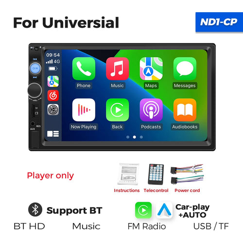7 Inch HD Touch Screen Intelligent System Car Radio Multimedia Player