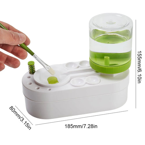 Paint Brush Washer with Drain Button Paint Brush Clean Device