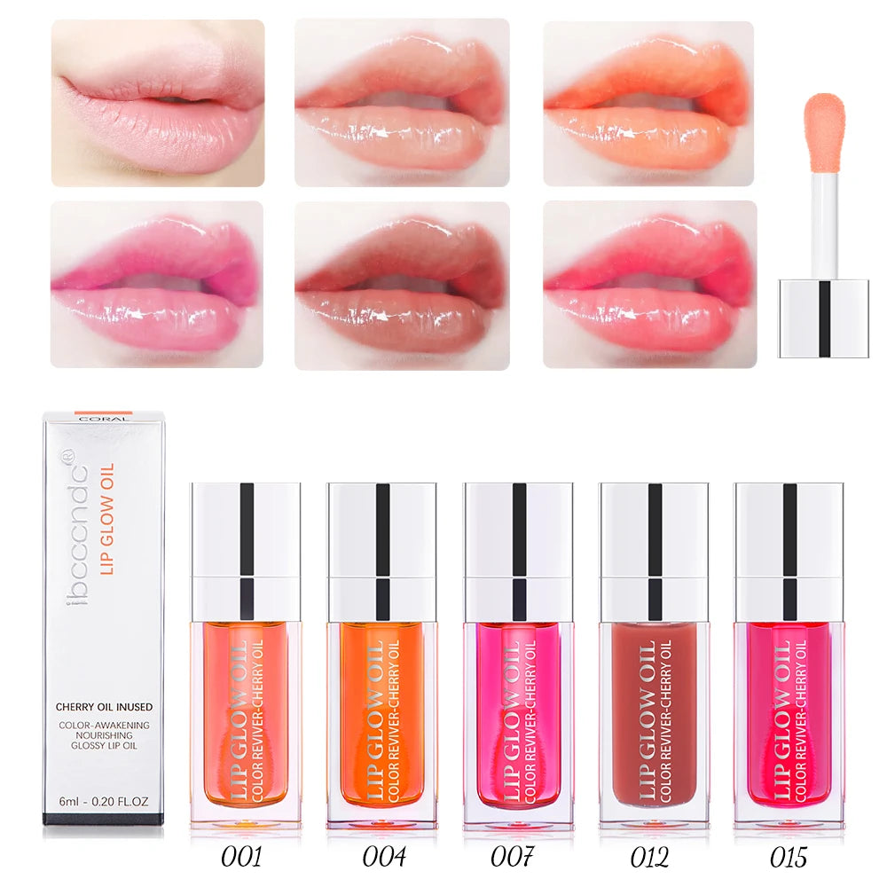 Crystal Jelly Moisturizing Lip Oil Plumping Lip Gloss Makeup Sexy