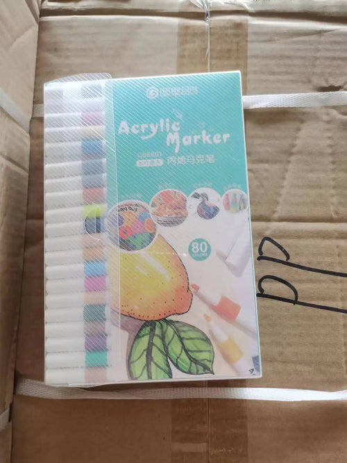 12/24/48/48pcs/set Colorful Highlighter Pastel Pen Art Marker Painting