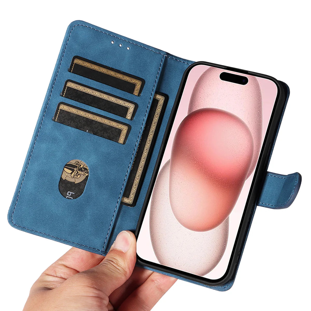 Business Faux Leather Phone Case for Samsung Galaxy A35 5G A15 A55 5G