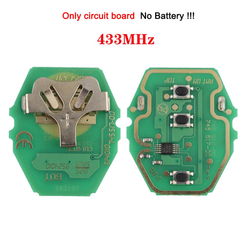 YIQIXIN 3 Button 315/433Mhz Remote Car Key For Old BMW Mini Cooper S