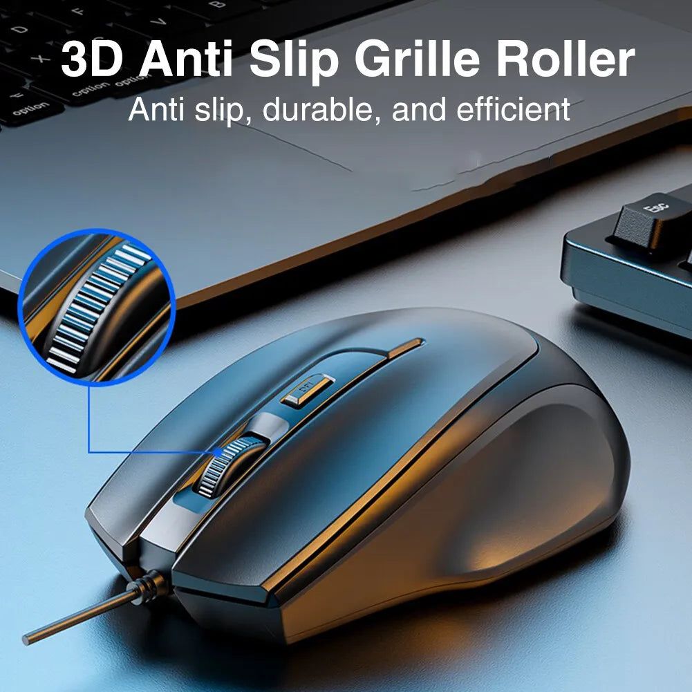 HP M150 Ergonomic Wired Gaming Mouse Optical Sensor 4 Buttons and