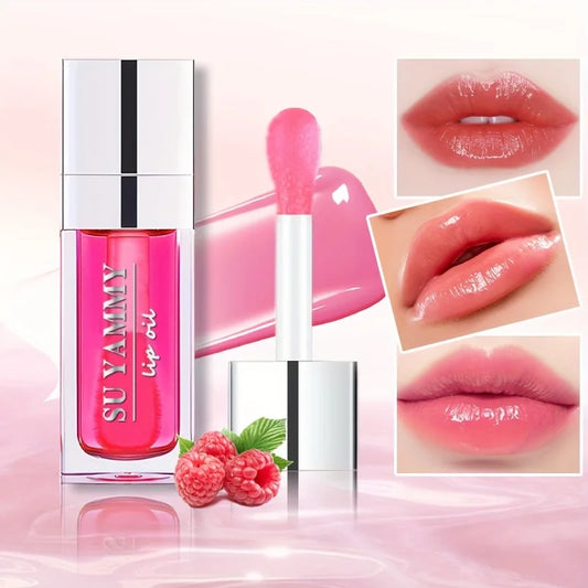 Hydrating Lip Glow Oil, Plumping Lip Gloss, Moisturizing Lip Oil