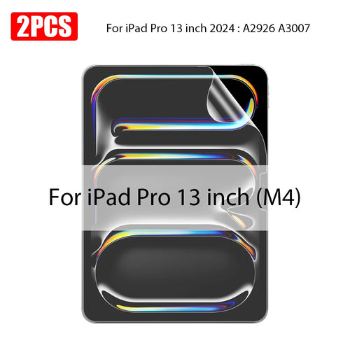 2PCS Paper Film Like For Ipad 10th Pro 13 11 M4 12.9 2024 Screen