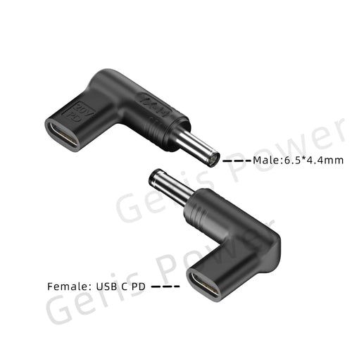 PD 100W Type C to Universal Laptop Charger Converter for Asus Lenovo
