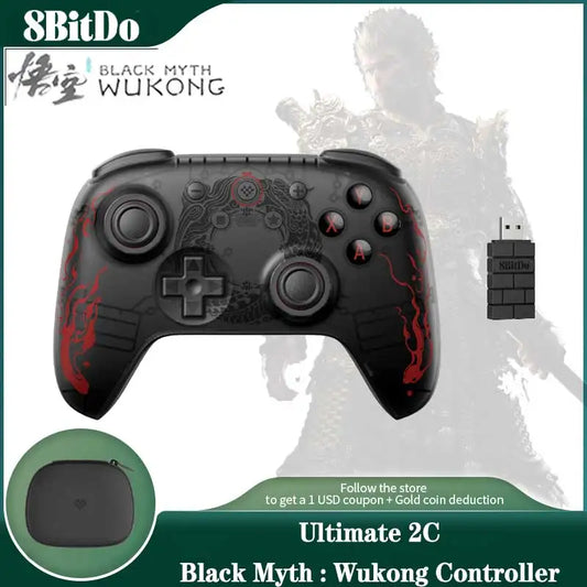 8BitDo & Black Myth : Wukong，Ultimate 2C Wireless 、Wired Gaming