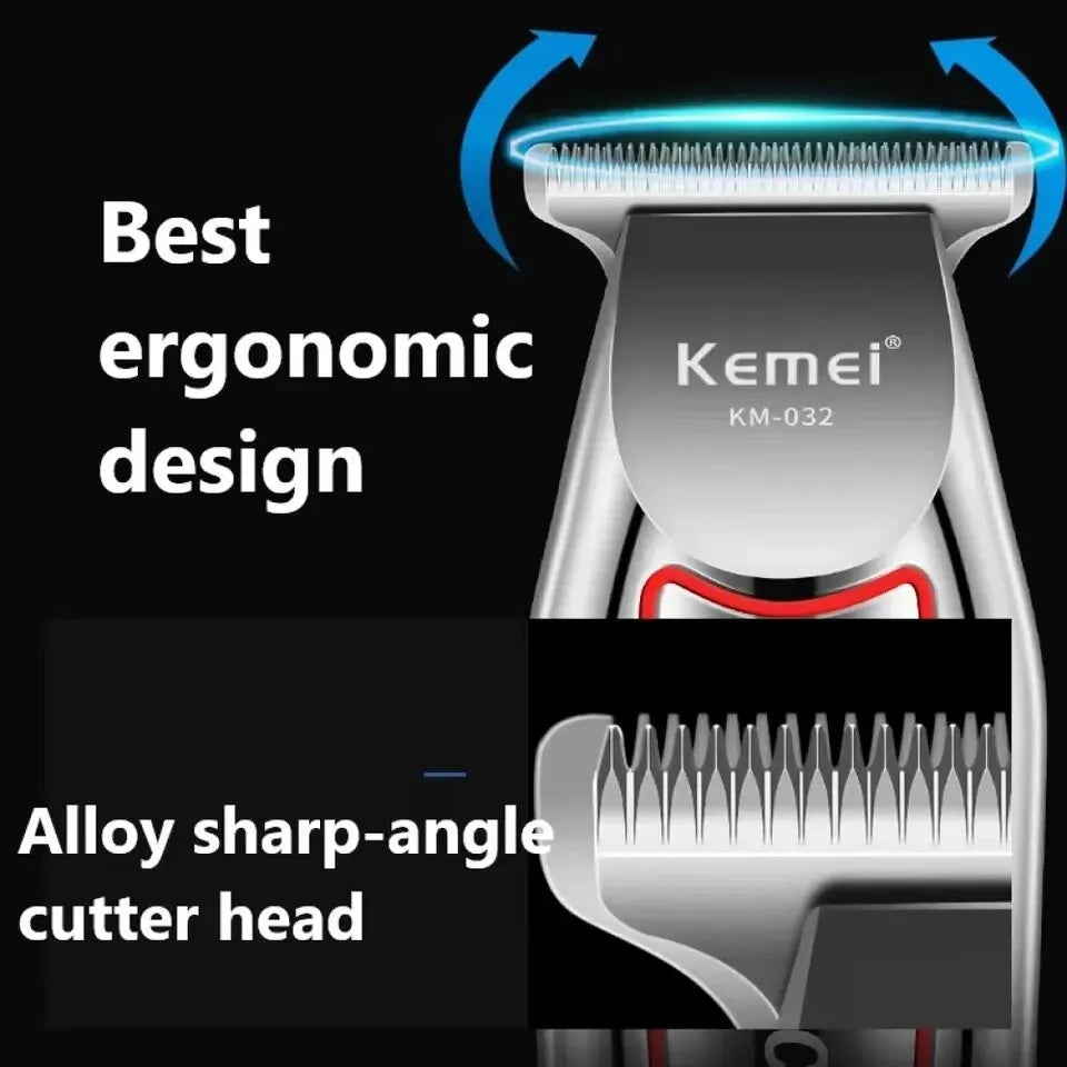 KEMEI Profession Hair Trimmer Electric Beard Trimmer For Men Hair
