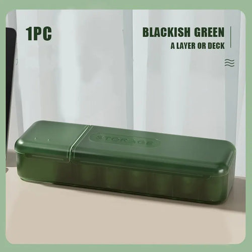 With 7 Compartments Organizer Charger Cord Storage Box Data Cable