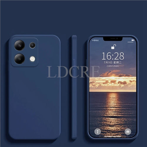 For Xiaomi Redmi Note 13 Case Liquid Silicone Cover Redmi Note 13 Pro