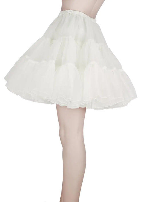 BABYONLINE Rockabilly Red Wedding Petticoat Crinoline Short Tulle