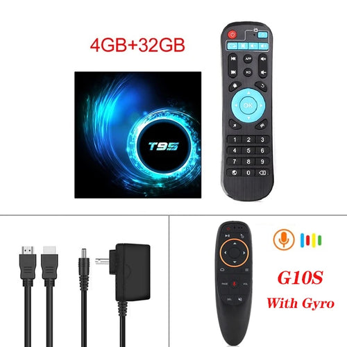 T95 TV Box Android 14 4GB 64GB 128GB Allwinner H616 Quad Core Support