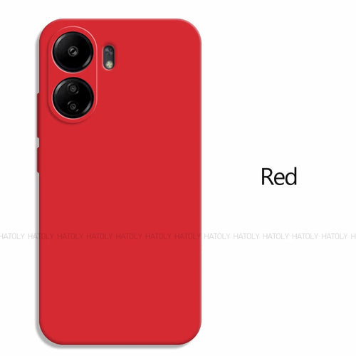 For Xiaomi Redmi 13C Case Cover Luxury Original TPU Shockproof Liquid