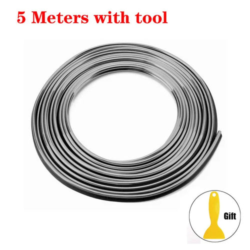 Universal Car Moulding Decoration Flexible Strips 5M/3M/1M Interior