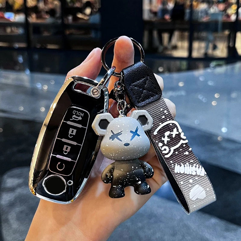 3 4 Buttons Remote Car Shell For Nissan X-trail T33 Qashqai J12 Teana