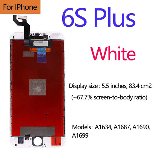 AAA+++ Quality For iPhone 5 5s 5c 6 7 LCD Display Touch Screen For 6s