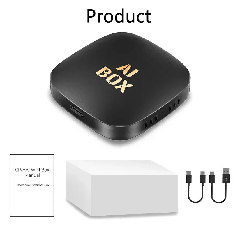 Car Ai Box Android 13 Wireless Android Auto & CarPlay Smart Tv Box