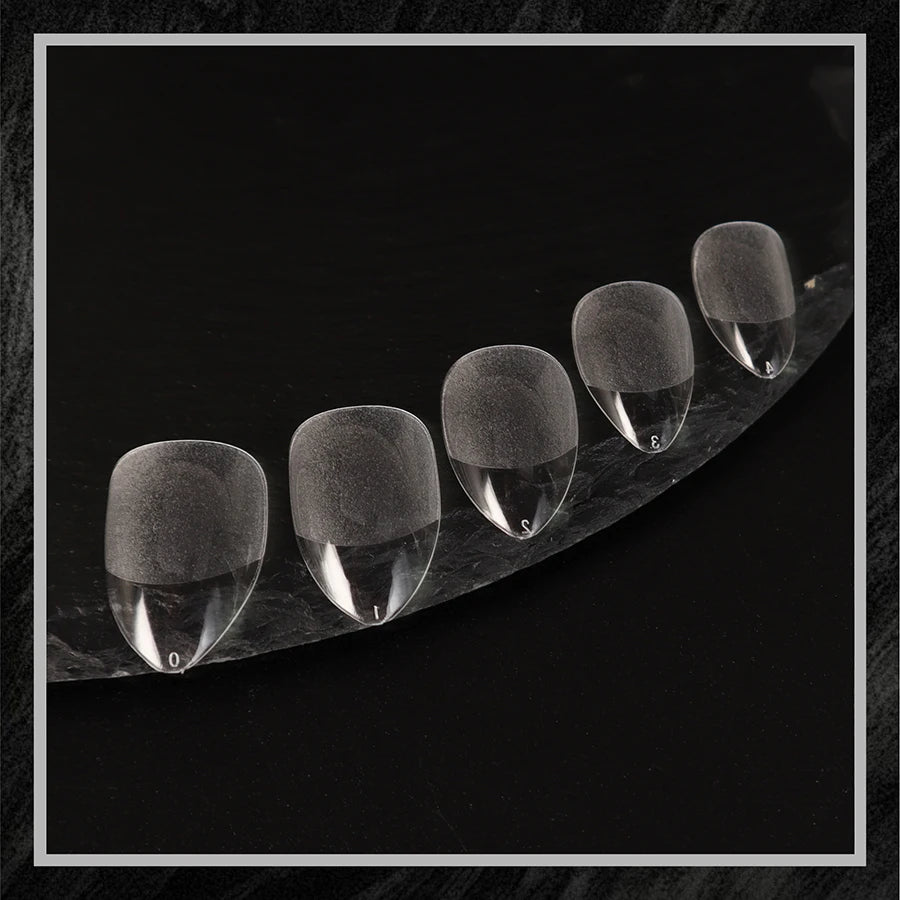 2024 New Hot sell Semi Frosted Matte Press On Nail Tips Full Cover