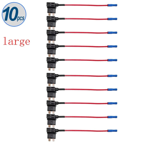 12V 24V Car Fuse Blades Holder Circuit Adapter Protector Splitter ATM