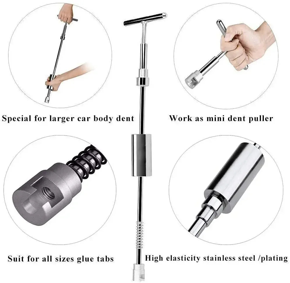 Auto Paintless Dent Repair Tools EU Plug Glue Gun Car Dent Repair Kit