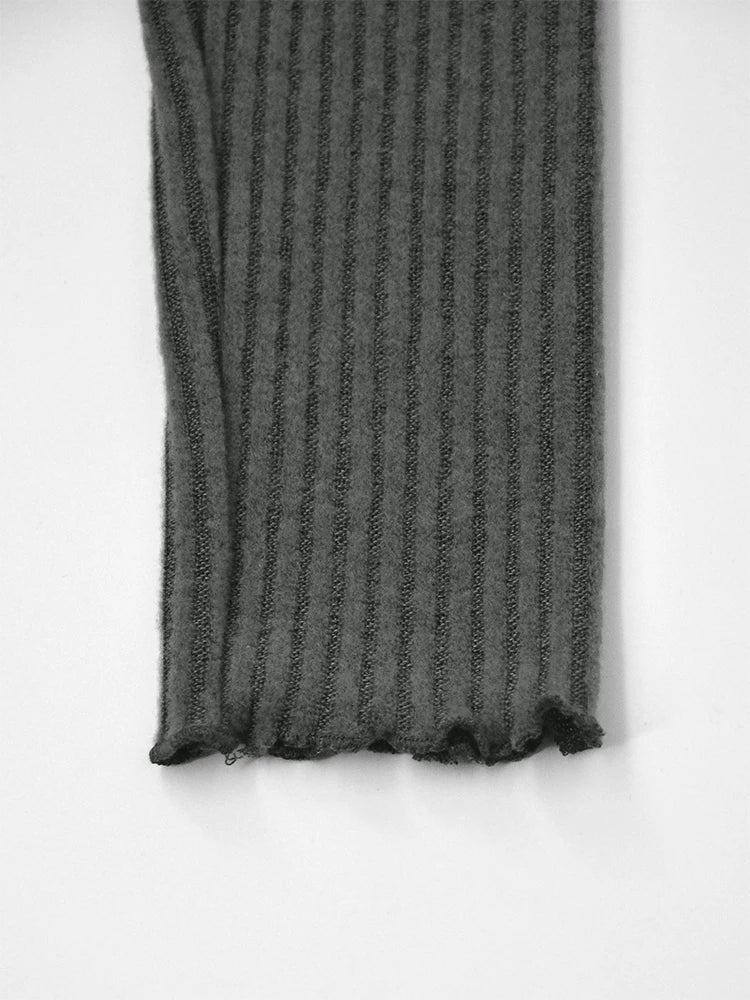 Sexy Asymmetrical Tees Women T-shirt Solid New Autumn Streetwear Long