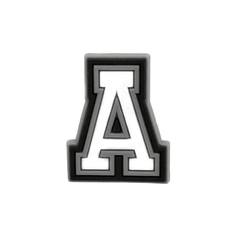 1pcs Unisex Letter for Croc Charm Women Decoration Pins Kids Clogs