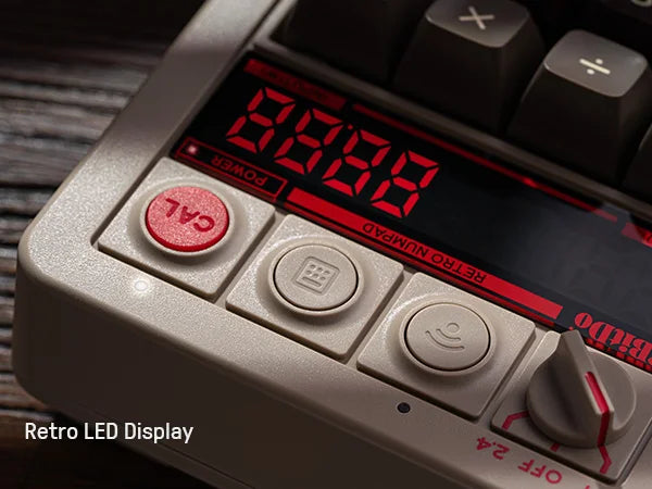 8BitDo Retro 18 Mechanical Numpad,Calculator Mode 18 Keys