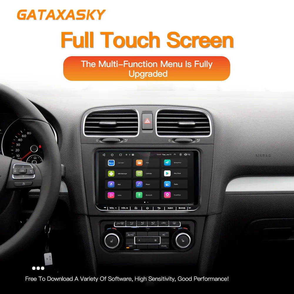 GATAXASKY 9" Car Radio multimedia player For VW Volkswagen Passat B7