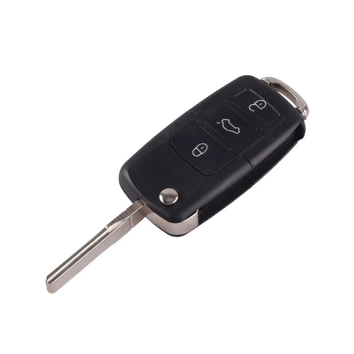 Modified 3 Buttons Remote Flip Folding Car Key Shell Case For VW Golf
