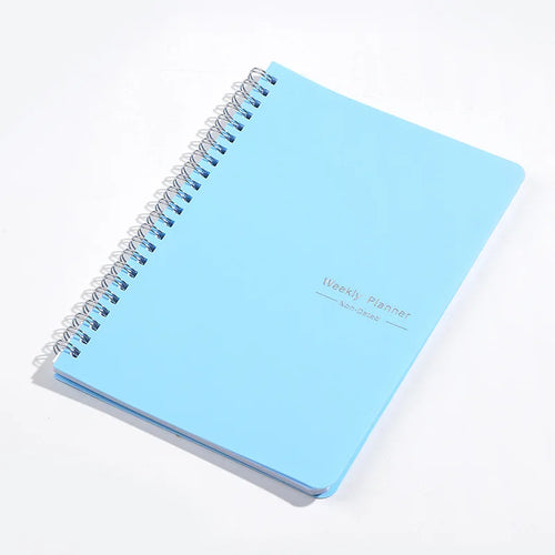 Undated Weekly Planner A5 Weekly Goals Spiral Binding Notebook Planner