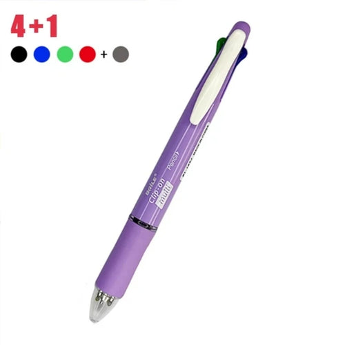 5 In 1 Multicolor Ballpoint Pens 4 Colors Ball Pen 1 Automatic Pencil