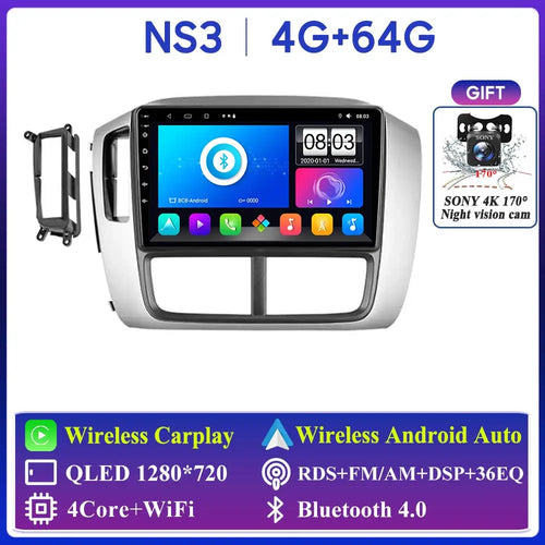 Car Radio Carplay For Honda Pilot 1 2005 - 2008  GPS Navigation