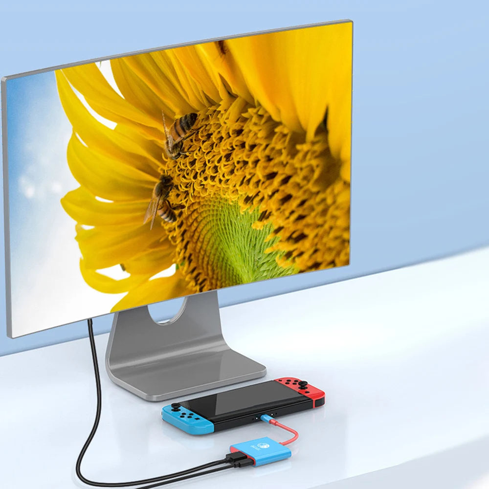 Portable Nintendo Switch Docking Station TYPE-C Hub with HDMI Perfect