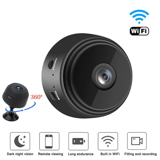A9 Mini Camera HD 720P Intelligent Home Security IP WiFi Camera