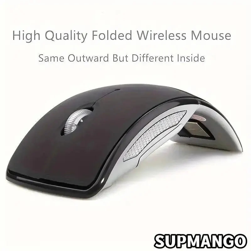 2.4G Wireless Mouse Portable Computer Foldable Mouse Mini FoldMice For