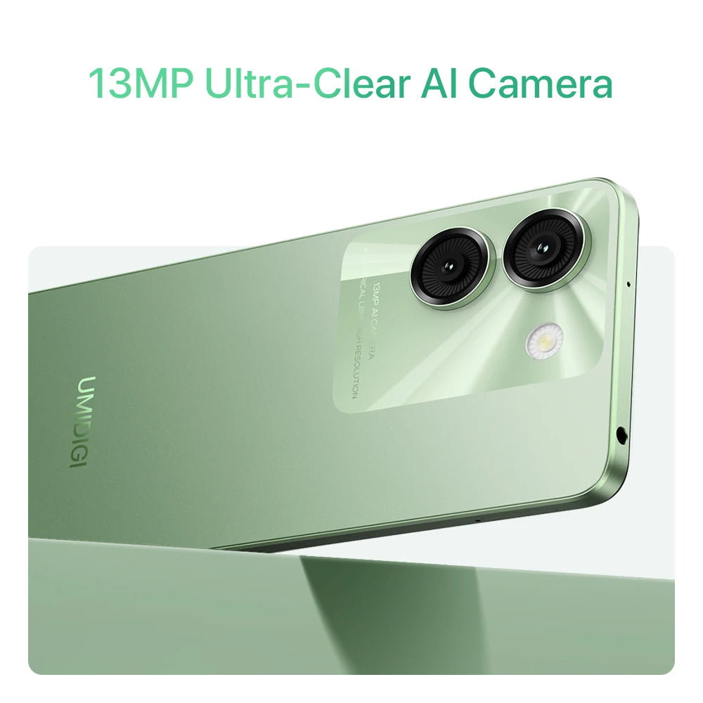 UMIDIGI G9A Android 14 Smartphone Octa-core 13MP+8MP Camera 64GB 6.75”