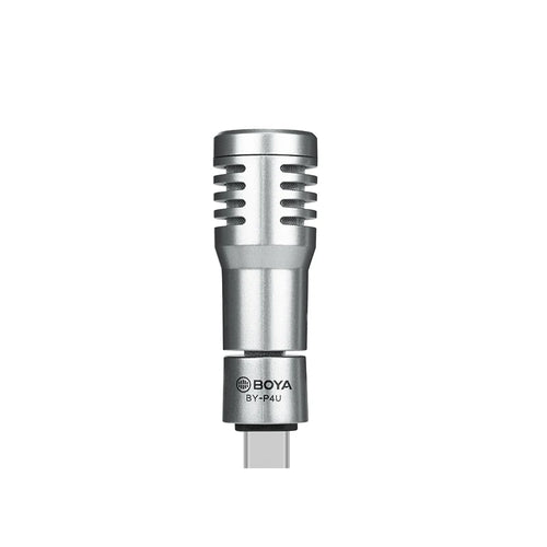 BOYA BY-P4U Omnidirectional Condenser Plug and Play Microphone Type-C