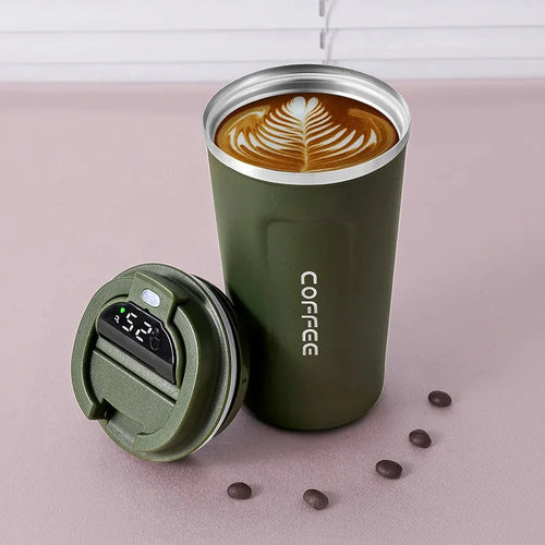 450ml Thermos Bottle Smart Display Temperature 316 Stainless Steel