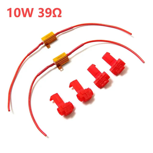 2Pcs Car LED Canbus Decoder 25W 25Ohm Load For Automobile Turn Signal