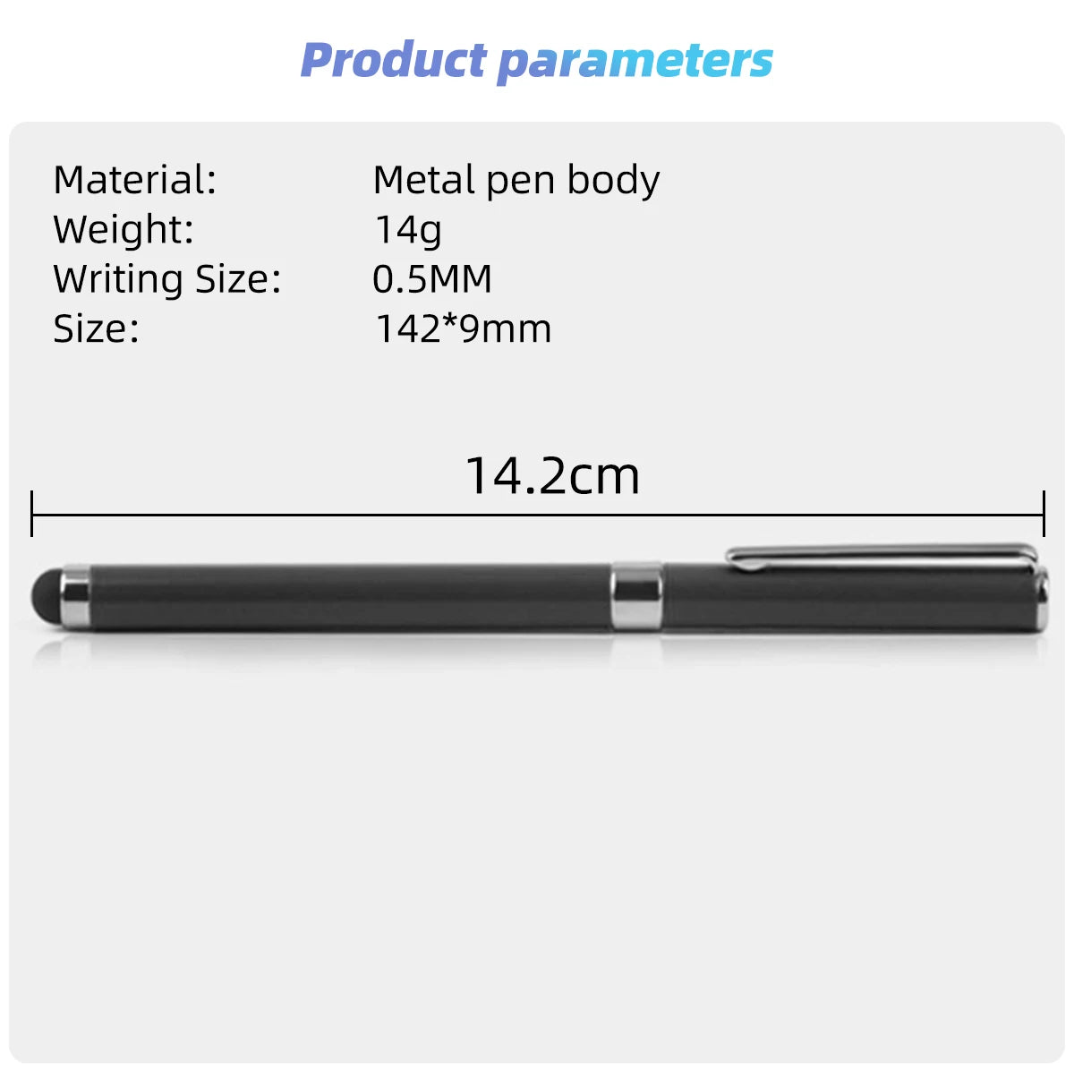 2 in1 Universal Stylus Pen For iPhone iPad Tablet Mobile Android