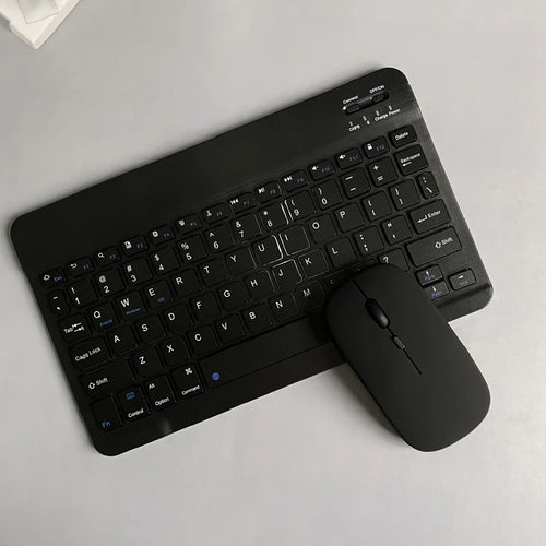 Rechargeable Tablet Wireless Bluetooth Keyboard Mouse Set For Laptop
