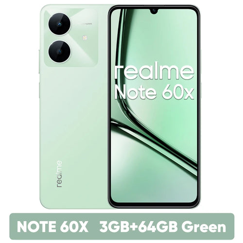 [New] realme Note 60x Smartphone Russian Version 5000mAh Battery