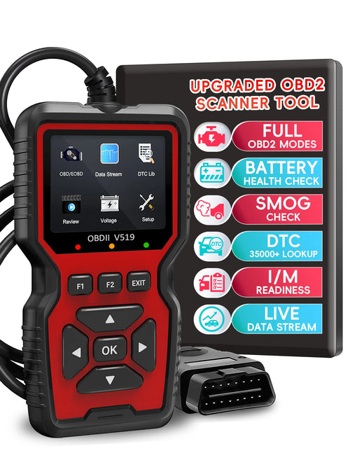 Enhanced OBD2 Scanner Vehicle Code Reader Check Engine Light Fault